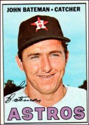 1967 Topps Baseball Cards      231     John Bateman